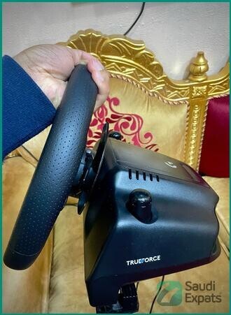 logitech-g923-racing-wheel-with-pedals-and-free-headset-like-new-in-riyadh-big-1