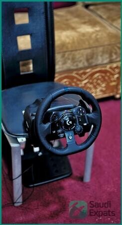 logitech-g923-racing-wheel-with-pedals-and-free-headset-like-new-in-riyadh-big-0