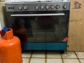 modern-cooking-range-and-fridge-for-sale-like-new
