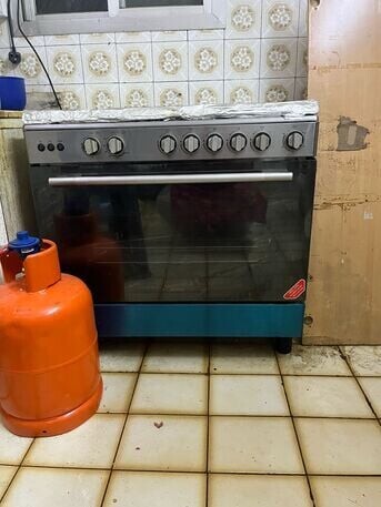 modern-cooking-range-and-fridge-for-sale-like-new-big-0