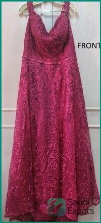 leen-elegant-burgundy-dress-size-22-xl-big-0