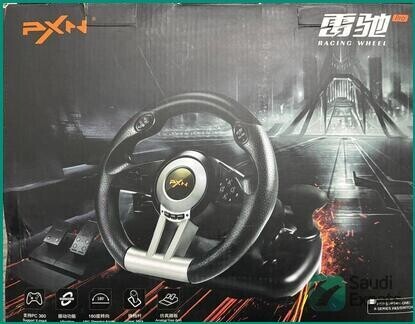pxn-v3-pro-gaming-steering-wheel-for-sale-like-new-big-0