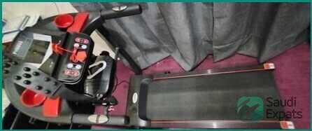 treadmill-with-vibrator-for-sale-in-jubail-excellent-condition-big-0