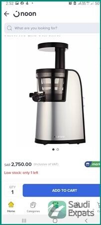 hurom-slow-juicer-for-sale-in-jeddah-like-new-made-in-korea-big-1