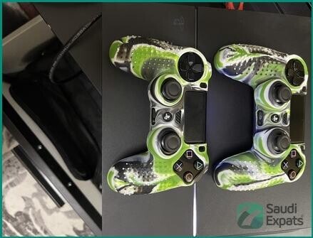 sony-playstation-4-in-excellent-condition-with-two-controllers-for-sale-in-riyadh-big-0