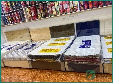 elegant-single-bed-with-mattress-for-sale-in-jeddah-big-0