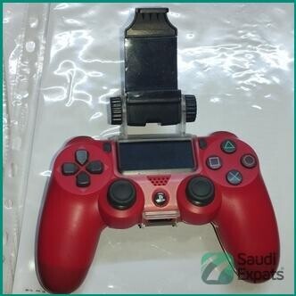 ps4-controller-magma-red-with-mobile-phone-clamp-in-riyadh-big-2