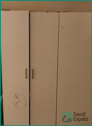 affordable-300-sar-white-wardrobe-with-ample-storage-big-0