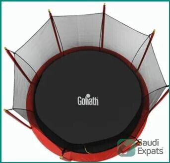 goliath-12ft-trampoline-with-safety-net-free-delivery-in-riyadh-big-1