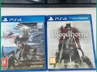affordable-ps4-games-bloodborne-monster-hunter-world-in-jubail