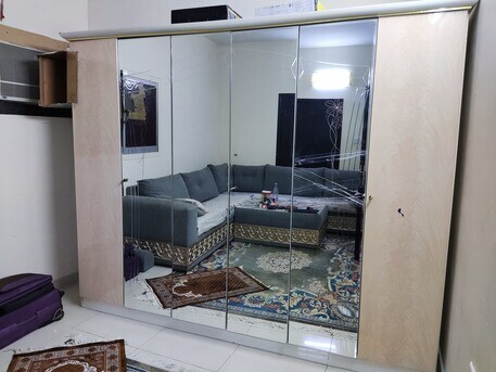 king-size-bed-mattress-and-cupboard-in-good-condition-riyadh-big-3