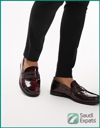 topman-mens-leather-loafers-size-44-brand-new-big-0