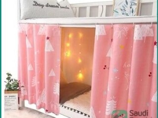 pink-curtains-for-space-bed-home-center-riyadh
