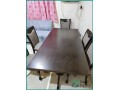 elegant-wooden-dining-table-set-with-6-chairs-for-sale-in-jubail-small-0