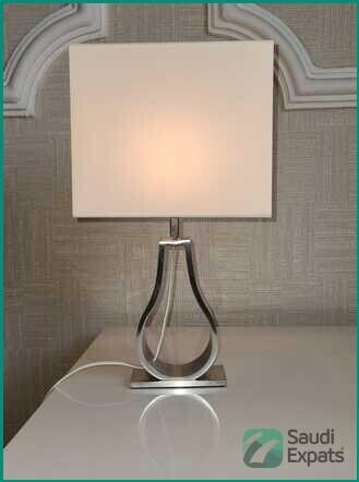 ikea-table-lamps-white-steel-in-excellent-condition-big-0