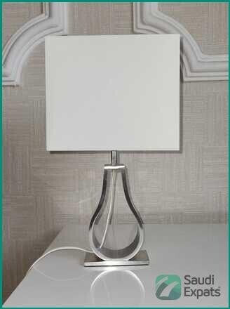 ikea-table-lamps-white-steel-in-excellent-condition-big-1