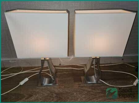 ikea-table-lamps-white-steel-in-excellent-condition-big-2