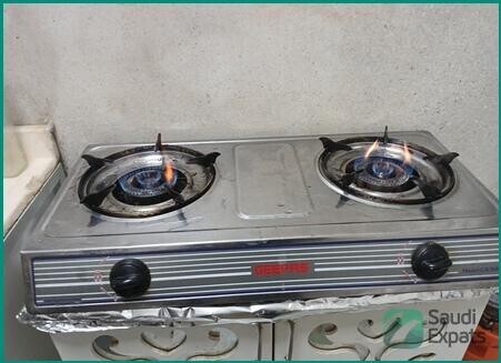geepas-2-burner-steel-stove-with-table-in-riyadh-big-1
