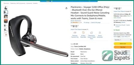 poly-voyager-5200-uc-bluetooth-headset-for-sale-in-khobar-big-4