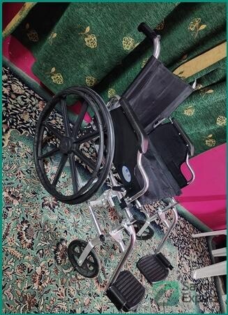 foldable-wheelchair-for-sale-excellent-condition-in-riyadh-big-3