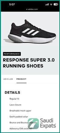 used-adidas-bounce-response-super-30-running-shoes-size-12-jeddah-big-2