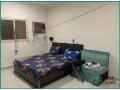 queen-bed-set-with-medicated-mattress-and-dressing-table-jubail-small-0