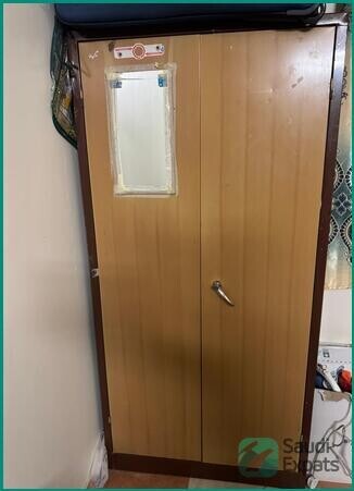 single-wood-bed-steel-bed-and-wardrobe-for-sale-in-riyadh-big-2