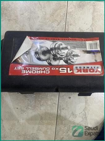 brand-new-15kg-dumbbell-for-sale-in-riyadh-big-1