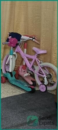 kids-bicycle-and-scooty-for-sale-in-al-aqiq-big-0
