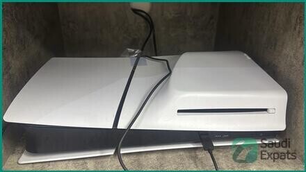 ps5-slim-disc-edition-gaming-bundle-for-sale-in-jeddah-excellent-condition-big-0