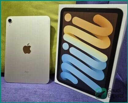 ipad-mini-6th-gen-64gb-starlight-with-free-apple-folio-case-in-jubail-big-0