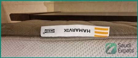 ikea-bed-with-mattress-and-storage-drawers-140x200-cm-for-sale-in-riyadh-big-3