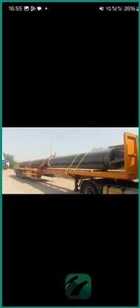 extendable-flatbed-trailer-with-man-vehicle-for-rent-in-dammam-big-1