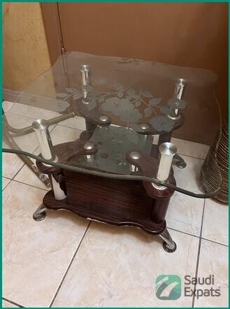 queen-size-bed-set-and-tv-console-for-sale-in-riyadh-big-2