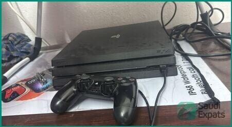 ps4-pro-1tb-with-24-inch-gaming-monitor-4-games-in-riyadh-big-0