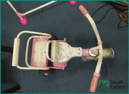 affordable-kids-swing-bicycle-in-pink-jubail-big-1