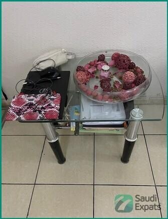 glass-center-table-with-two-side-tables-in-new-condition-jeddah-big-1