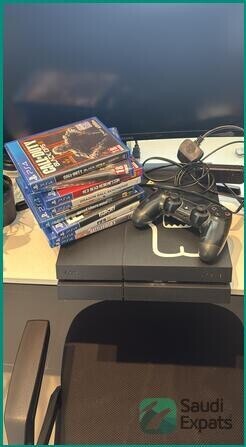 playstation-4-with-2-games-in-riyadh-great-deal-big-0