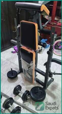 full-gym-set-with-exercise-cycle-for-sale-in-al-safa-jeddah-big-0