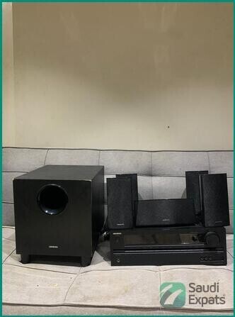 onkyo-ht-r393-black-home-theater-system-with-bluetooth-in-khobar-big-0