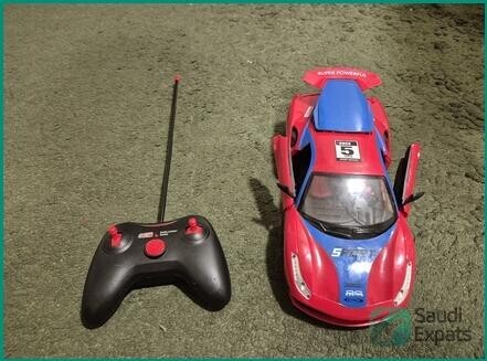remote-control-car-toy-with-lights-for-sale-in-jubail-big-2