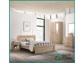 stylish-bed-set-with-mattress-in-olaya-like-new-condition-small-0
