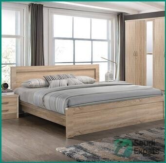stylish-bed-set-with-mattress-in-olaya-like-new-condition-big-1