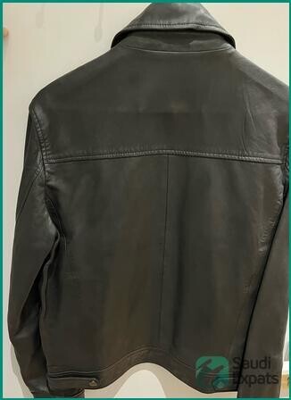 brand-new-black-dust-mens-leather-jacket-size-m-in-khobar-big-1