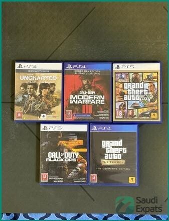 ps4-ps5-original-games-for-sale-in-riyadh-excellent-condition-big-0