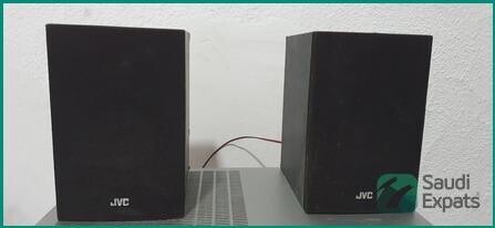 jvc-bookshelf-speaker-for-sale-excellent-condition-in-dammam-big-0