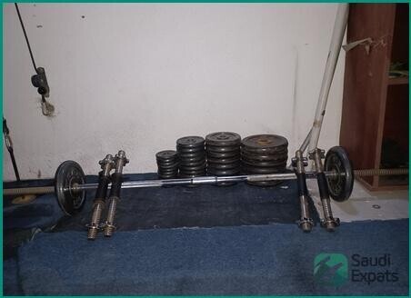 gym-dumbbells-90kg-for-sale-in-al-khobar-excellent-condition-big-3