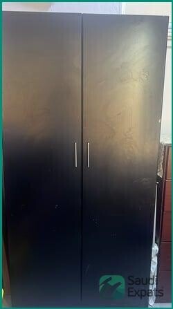 two-door-black-cupboard-great-storage-riyadh-big-0