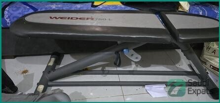 new-heavy-duty-bench-and-weights-for-sale-in-jeddah-big-0