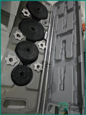 new-heavy-duty-bench-and-weights-for-sale-in-jeddah-big-1